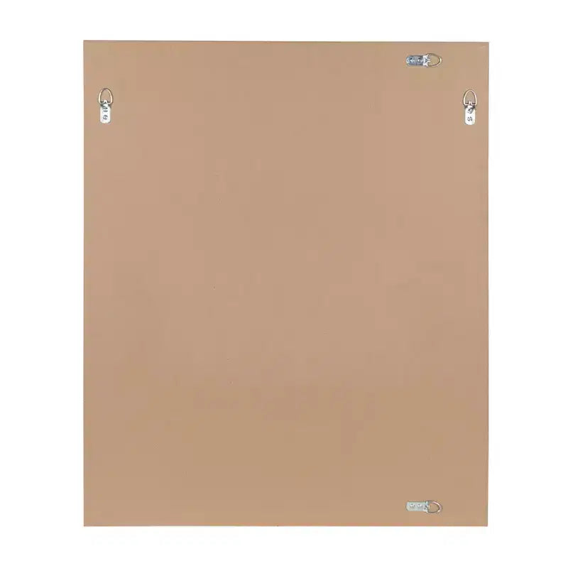 Specchio da parete con cornice Alysia, bianco