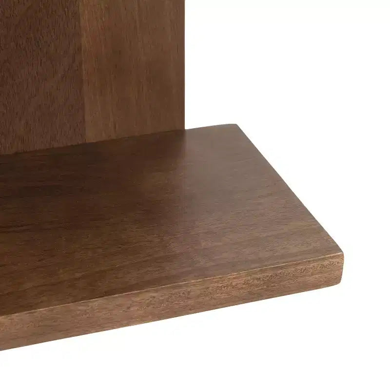 Mensole a muro Braxton stile fattoria moderne a 3 ripiani, 30x81 cm, marrone naturale: Stile Transizionale, Struttura in Plastica