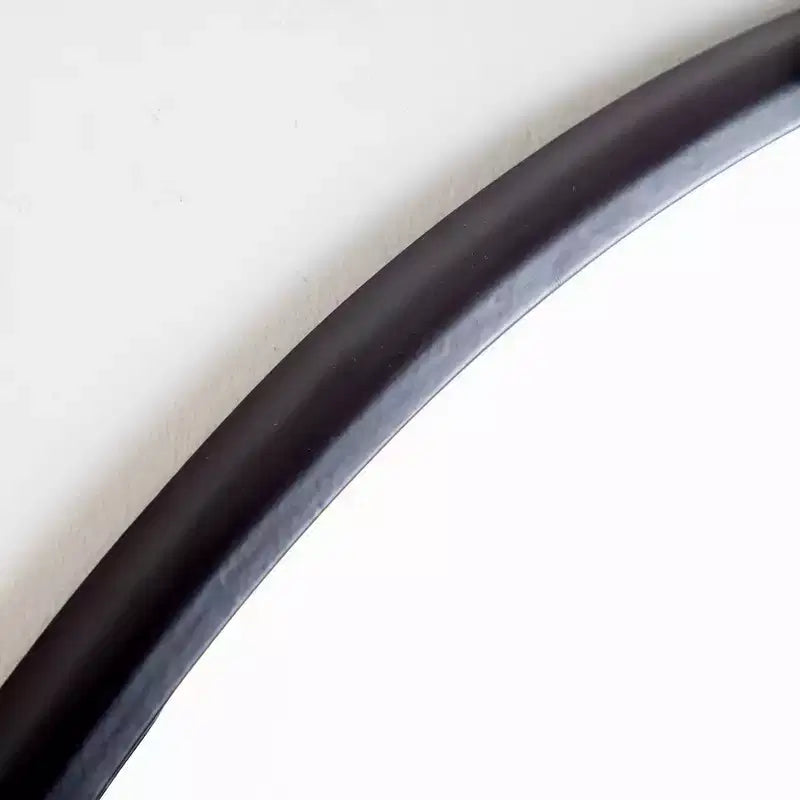 Specchio rotondo Brewster Adelina nero