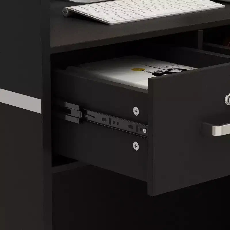 Bancone reception a L Famapy Scrivania di benvenuto multifunzionale Workstation