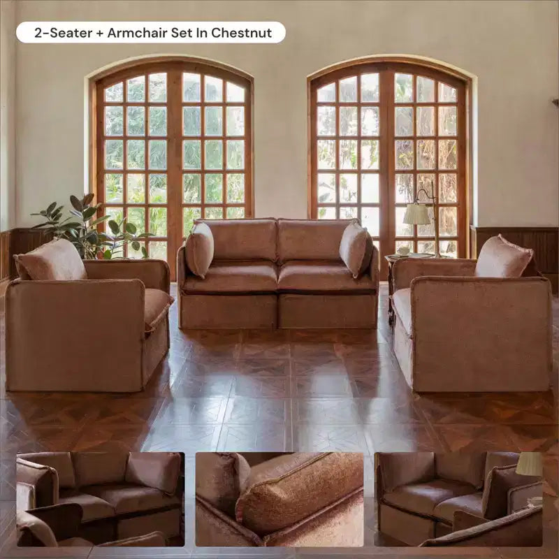 Anabei Pouf Modulare Lavabile | Sedile Deluxe+