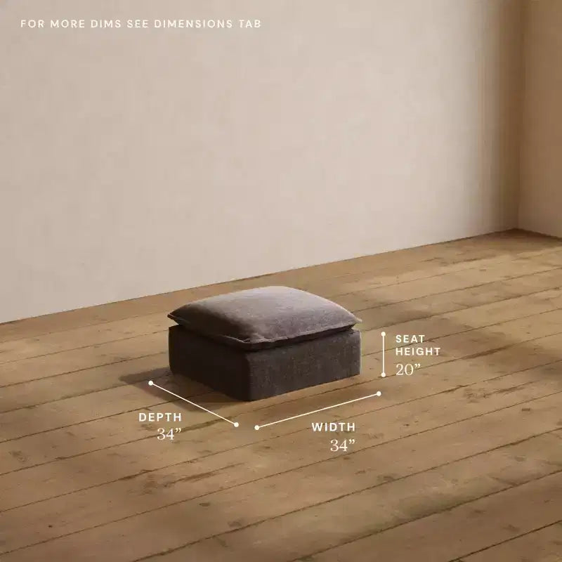 Anabei Pouf Modulare Lavabile | Sedile Deluxe+