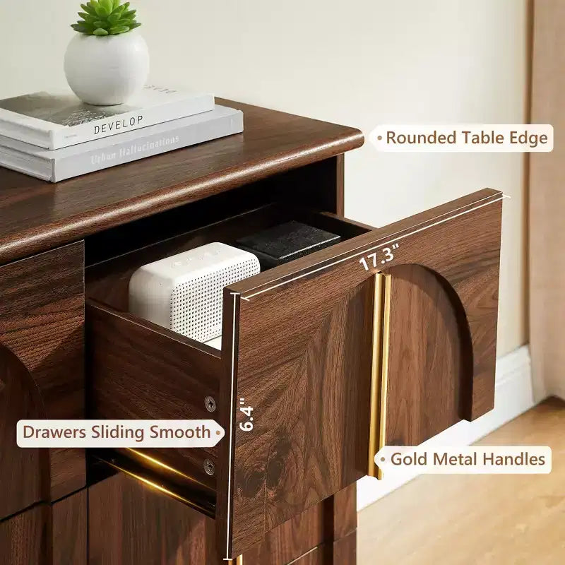 Comò a 9 cassetti per camera da letto, cassettiera moderna da 52W, scrivania da trucco, mobile porta TV per soggiorno, cassetti per armadio, organizer per mobili