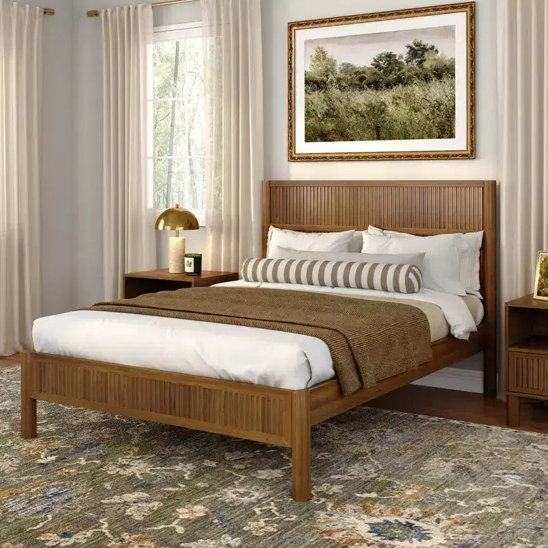 Letto matrimoniale Sera Fluted