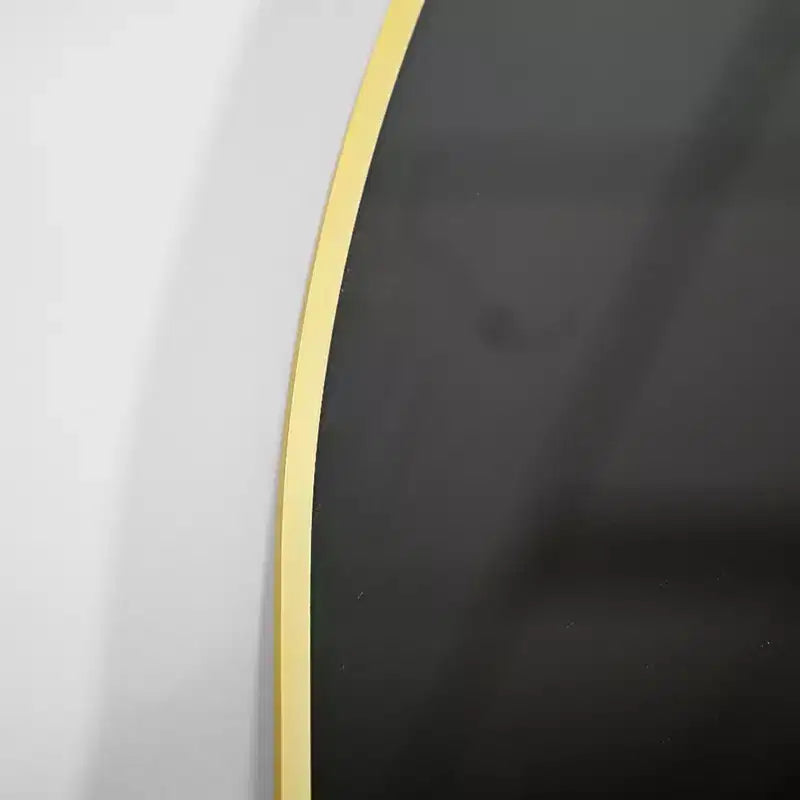 Specchio ovale da parete HOMLUX 20x36/22x38 a forma di pillola, per bagno, a figura intera, orizzontale verticale